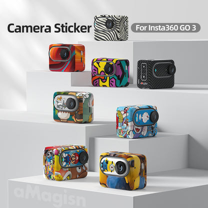 Fenmaru Sticker for Insta360 GO 3, Protective Film Accessories